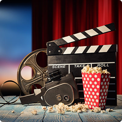 On screen (Cinema / TV)