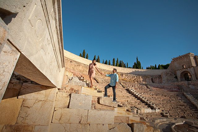 Théâtre Romain de Carthagène. © Instituto de Turismo de la Región de Murcia