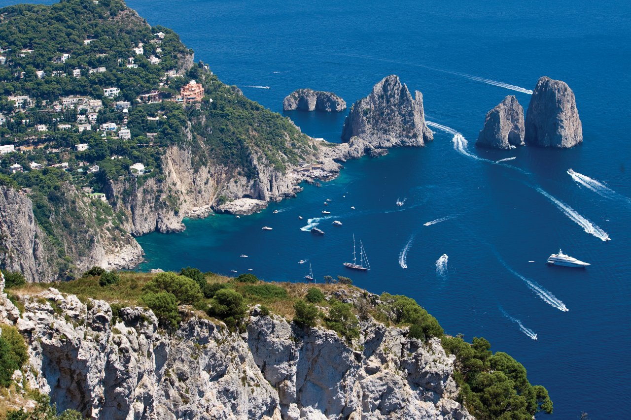 Capri, fashion shop, Capri island, Campania, Italy, Europe Stock