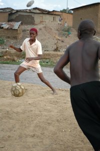 Le football, sport-roi du Burundi.