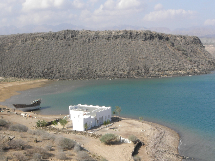 JF Deniau's house in Ras Ali creek