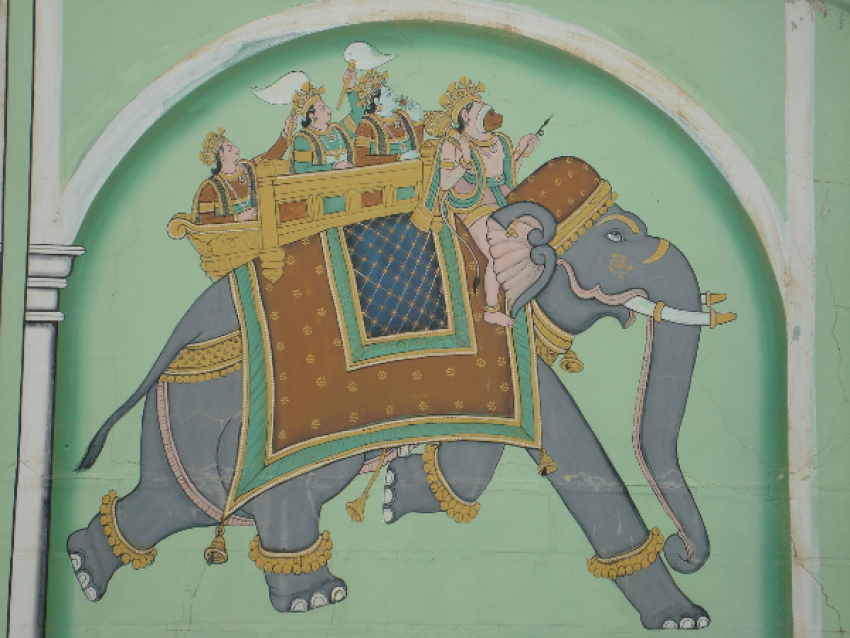 ELEPHANT MUARL SHEKHAWATI